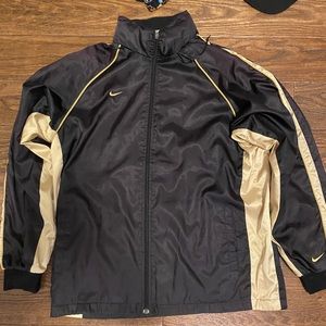 Nike Vintage Track Jacket Gold Black Size XL